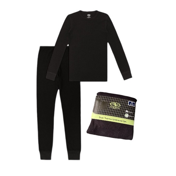 Athletic Works Thermal Waffle Underwear - Picture 1 of 10